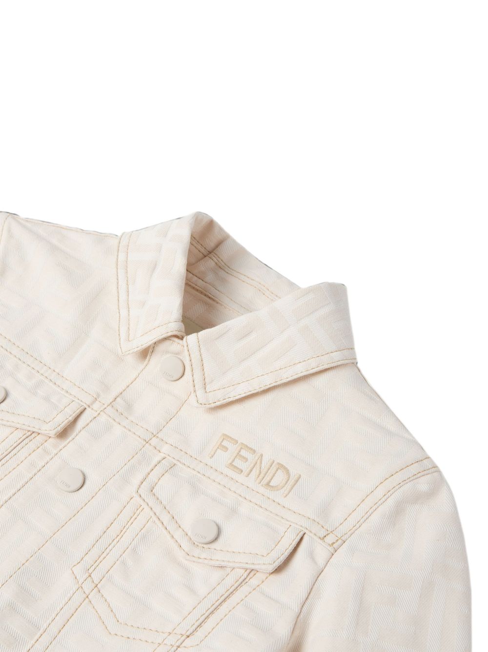 Giacca per bambina Fendi Kids FF JFA231AY8V F0XW5 FENDI KIDS 