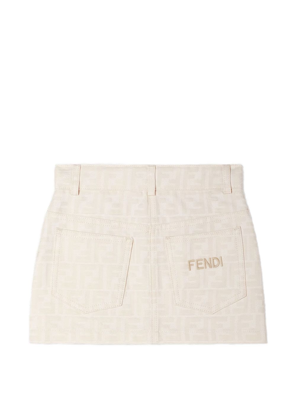 Gonna per bambina Fendi Kids monogram JFE213AY8V F0XW5 FENDI KIDS 