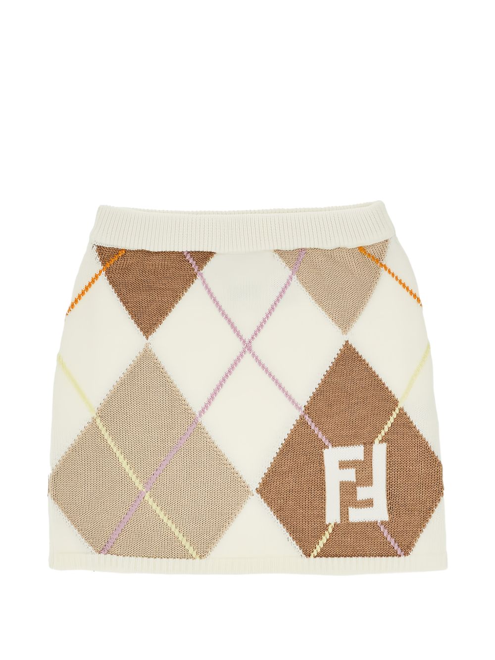 Gonna per bambina Fendi Kids in maglia JFG267AJ8X F1P2N FENDI KIDS 