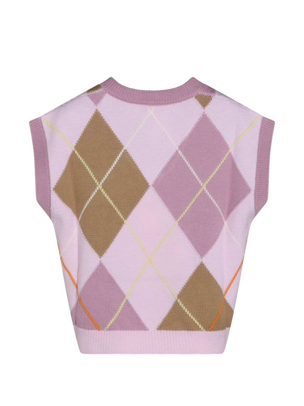 Gilet per bambina Fendi Kids in maglia JFG268AJ8X F1PNJ FENDI KIDS 