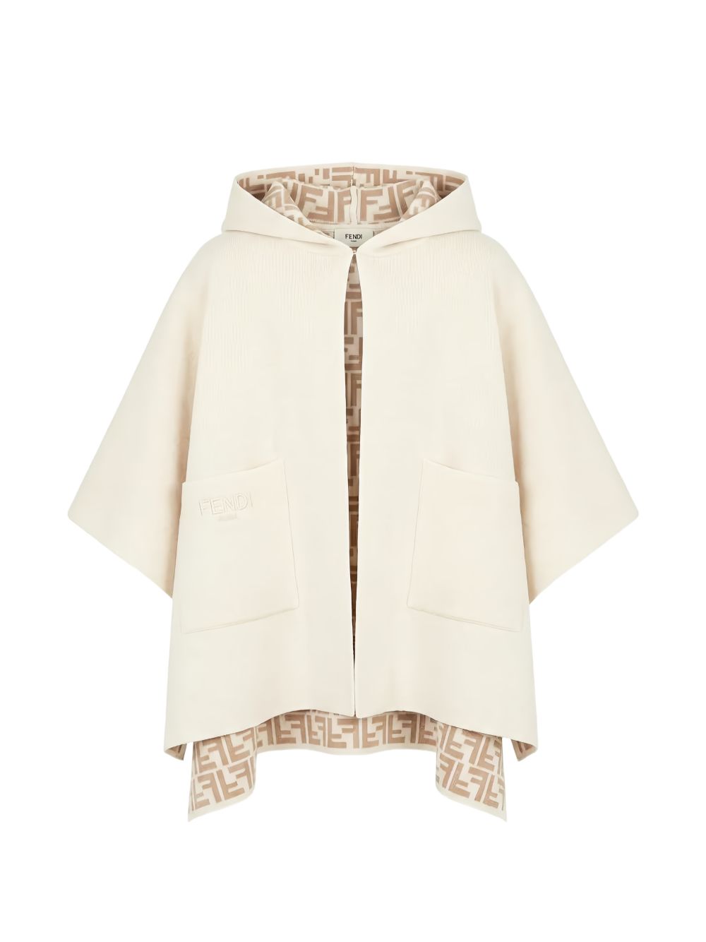 Mantella per bambina Fendi Kids reversibile JFQ057AO29 F0UQ1 FENDI KIDS 