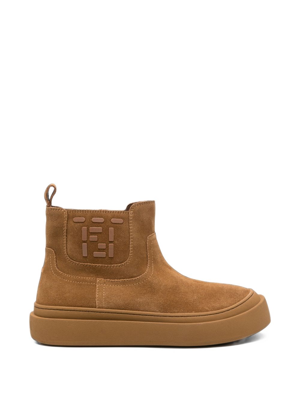 Stivali per bambina Fendi Kids scamosciati JMR582AY2U F1XI3 FENDI KIDS 
