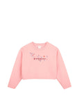 Felpa per bambina Givenchy Kids con stampa H31323 46G GIVENCHY KIDS 