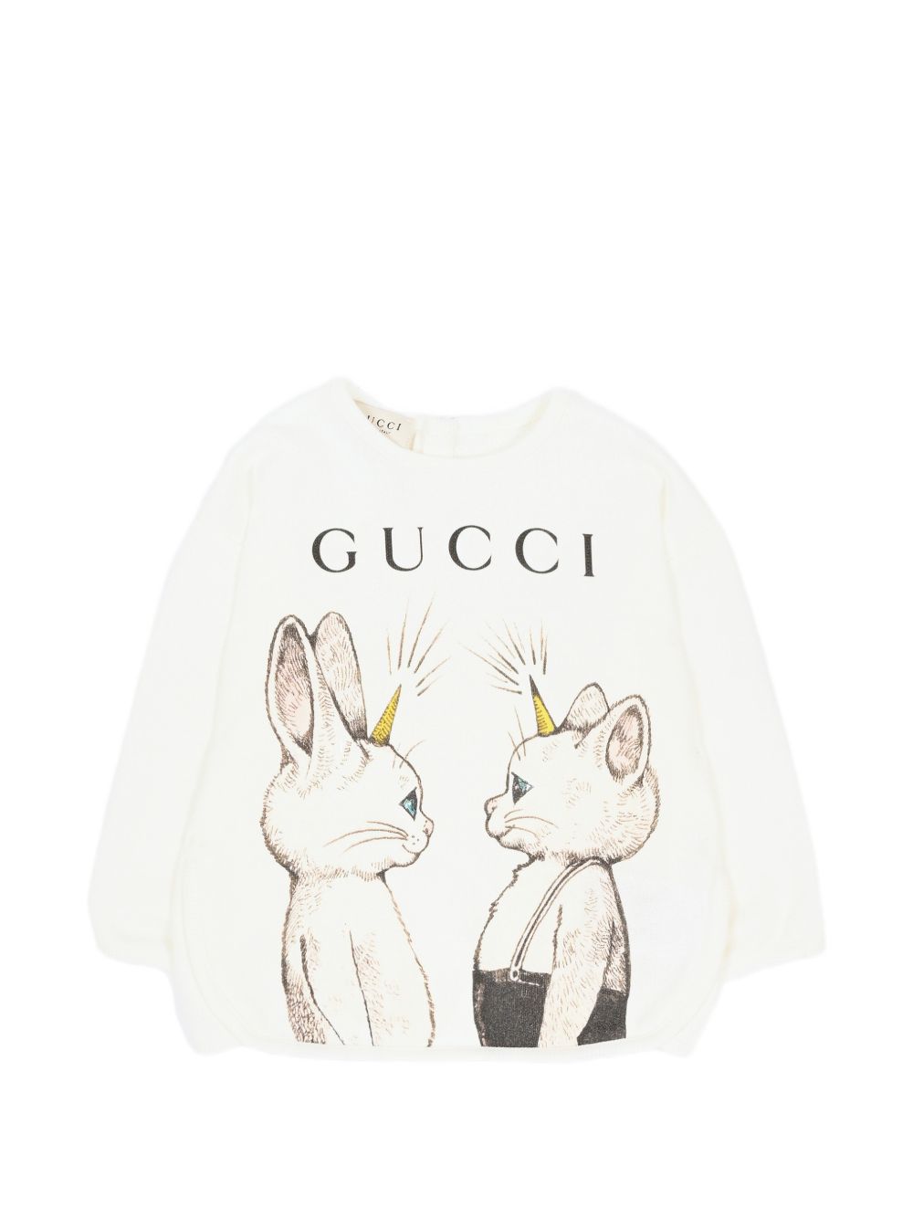 Felpa per neonato Gucci Kids con stampa 767900XJHZB 9214 GUCCI KIDS 