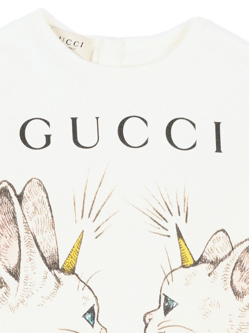 Felpa per neonato Gucci Kids con stampa 767900XJHZB 9214 GUCCI KIDS 