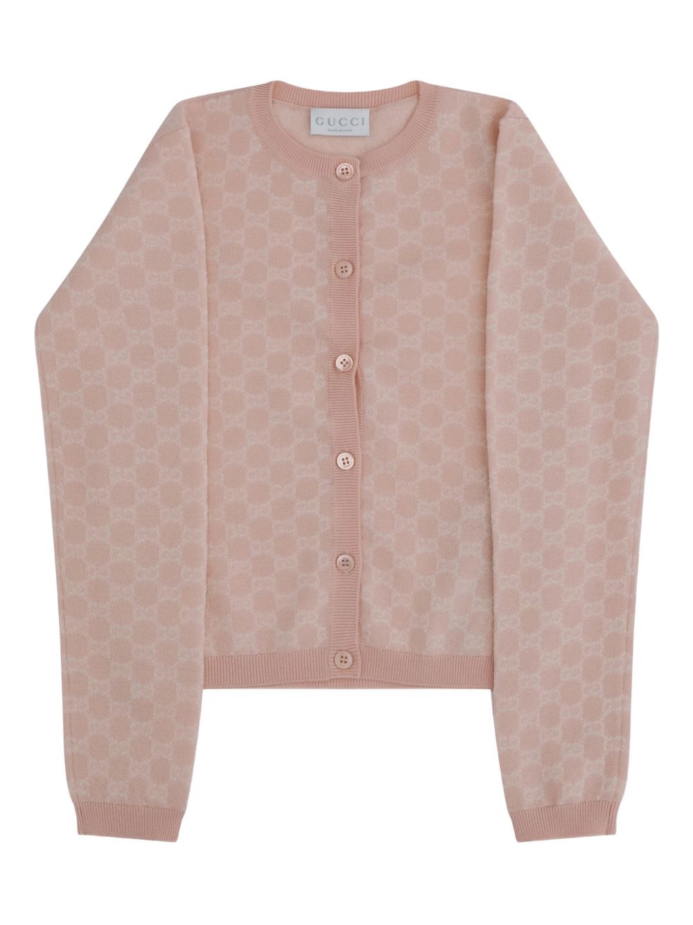 Cardigan per bambina Gucci Kids in jacquard GG 834350XKEZZ 5012 GUCCI KIDS 