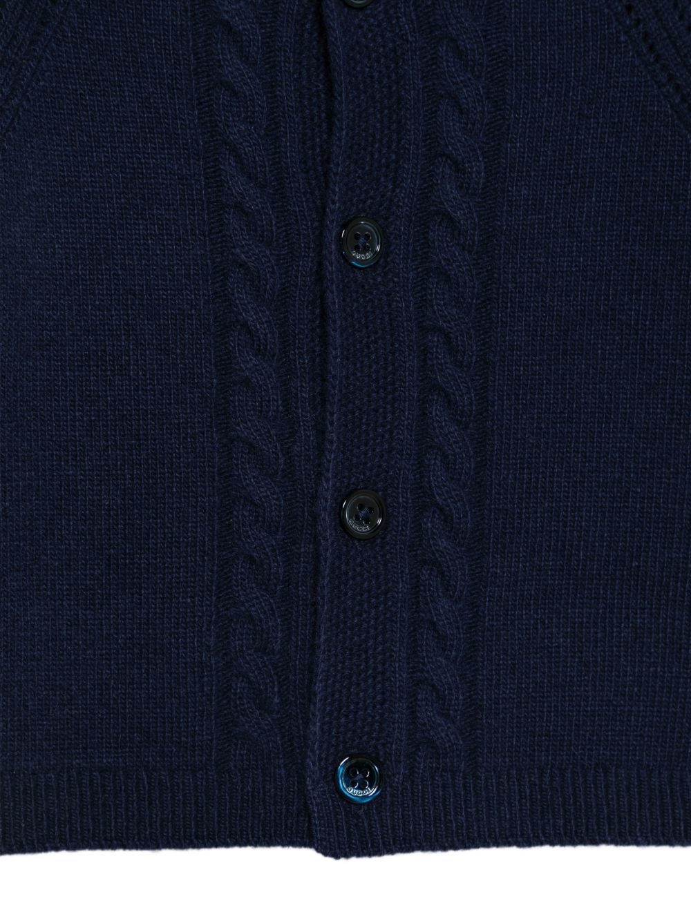 Cardigan per neonato Gucci Kids in lana 873666XKFKT 4154 GUCCI KIDS 