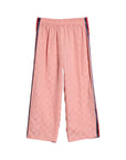 Pantalone per bambina Gucci Kids con bande 873853XJHZF 5442 GUCCI KIDS 
