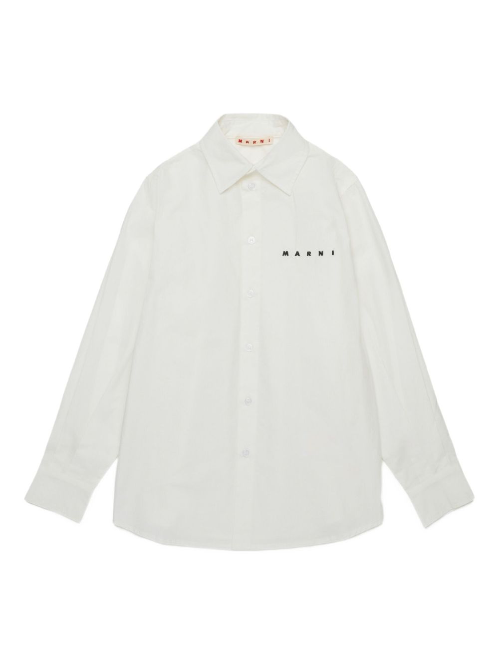 Camicia per bambina Marni Kids con logo M01628M00UW 0M114 MARNI KIDS 