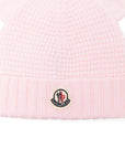 Cappello per neonata Moncler Enfant con orecchie L29513B00005M1131 529 MONCLER ENFANT 