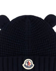 Cappello per neonata Moncler Enfant con orecchie L29513B00005M1131 742 MONCLER ENFANT 