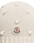 Cappello per neonata Moncler Enfant con logo L29513B00010M4281 035 MONCLER ENFANT 