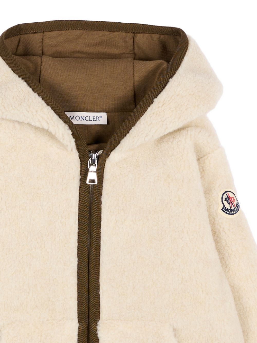 Felpa per neonato Moncler Enfant teddy L29518G0000589BLO 200 MONCLER ENFANT 