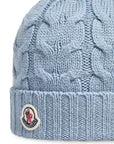 Cappello unisex Moncler Enfant in lana L29543B0000604S02 715 MONCLER ENFANT 