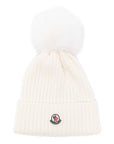 Cappello per bambina Moncler Enfant con pom pon L29543B00007M1131 030 MONCLER ENFANT 