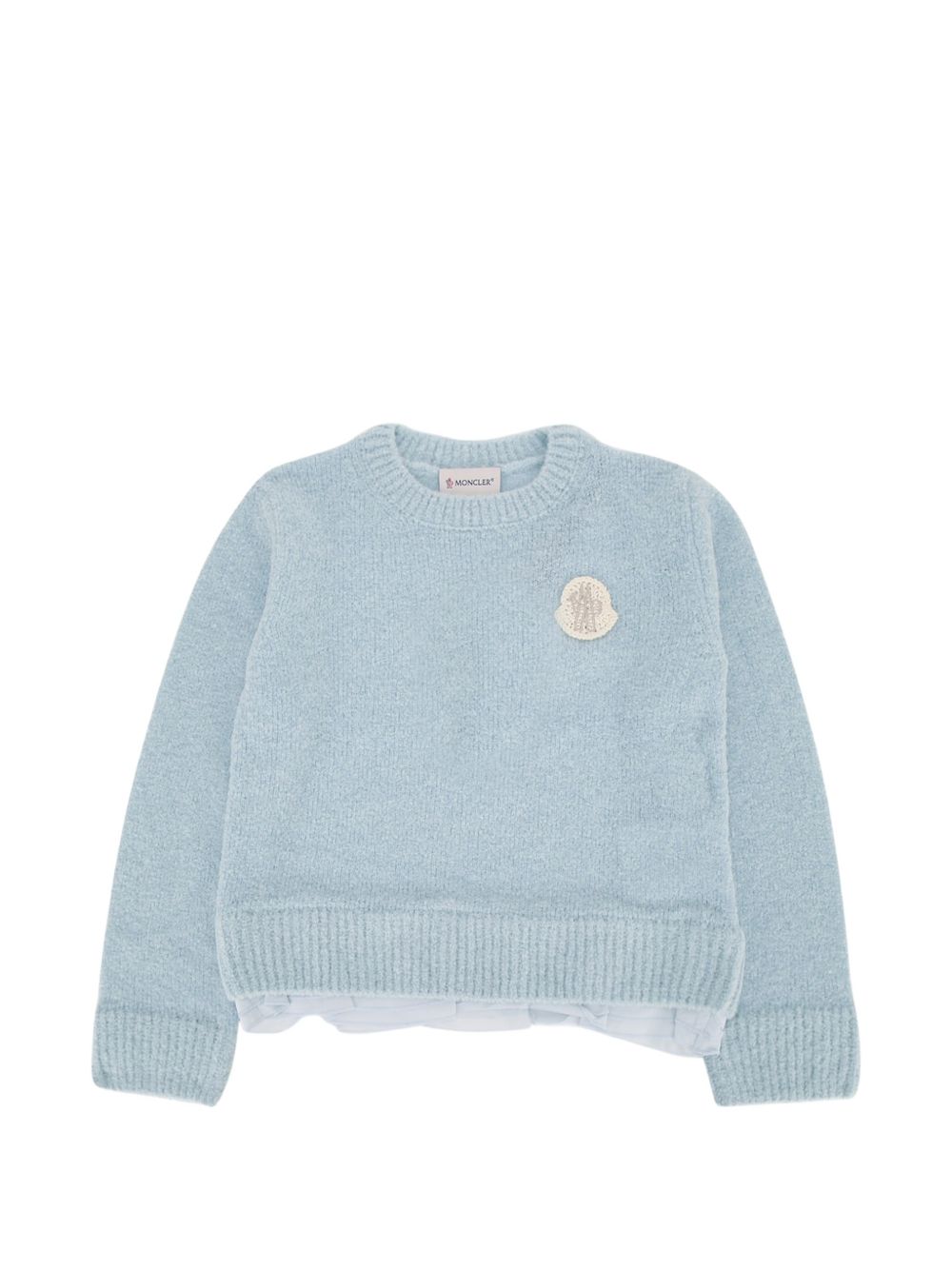 Maglione per bambina Moncler Enfant con logo L29549C00005M1125 702 MONCLER ENFANT 