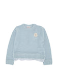 Maglione per bambina Moncler Enfant con logo L29549C00005M1125 702 MONCLER ENFANT 