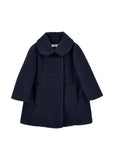 Cappotto per bambina Monnalisa doppio petto 17H1068360 056S MONNALISA 