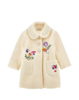Cappotto per bambina Monnalisa fiori 19H1058038 029F MONNALISA 