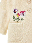 Cappotto per bambina Monnalisa fiori 19H1058038 029F MONNALISA 