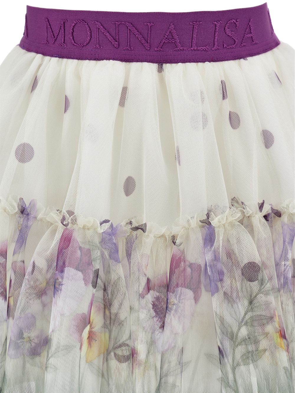 Gonna per bambina Monnalisa a fiori 19H7038051 029F MONNALISA 
