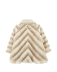 Cappotto per neonata Monnalisa pelliccia 37H1008033 0001 MONNALISA 