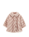 Cappotto per neonata Monnalisa pelliccia 37H1008033 0091 MONNALISA 