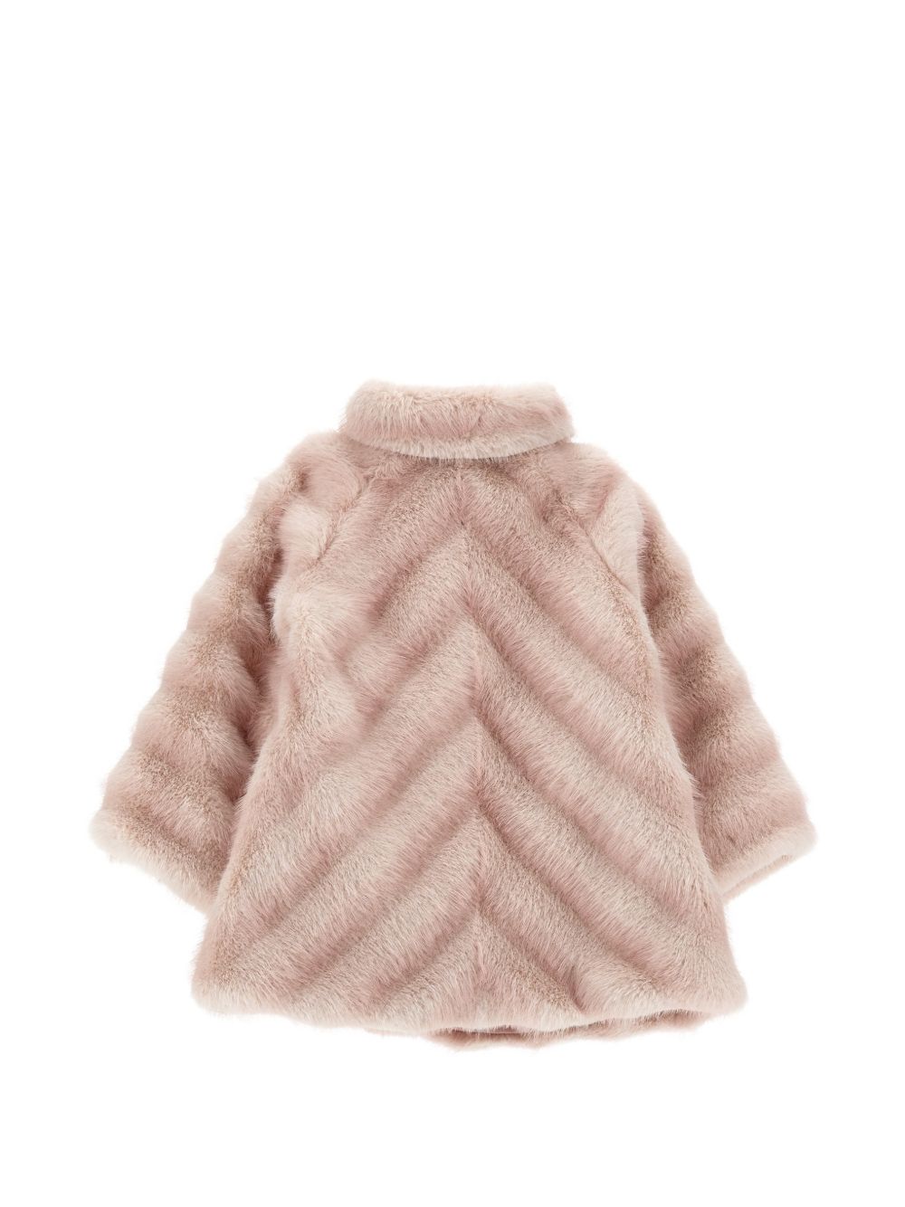 Cappotto per neonata Monnalisa pelliccia 37H1008033 0091 MONNALISA 
