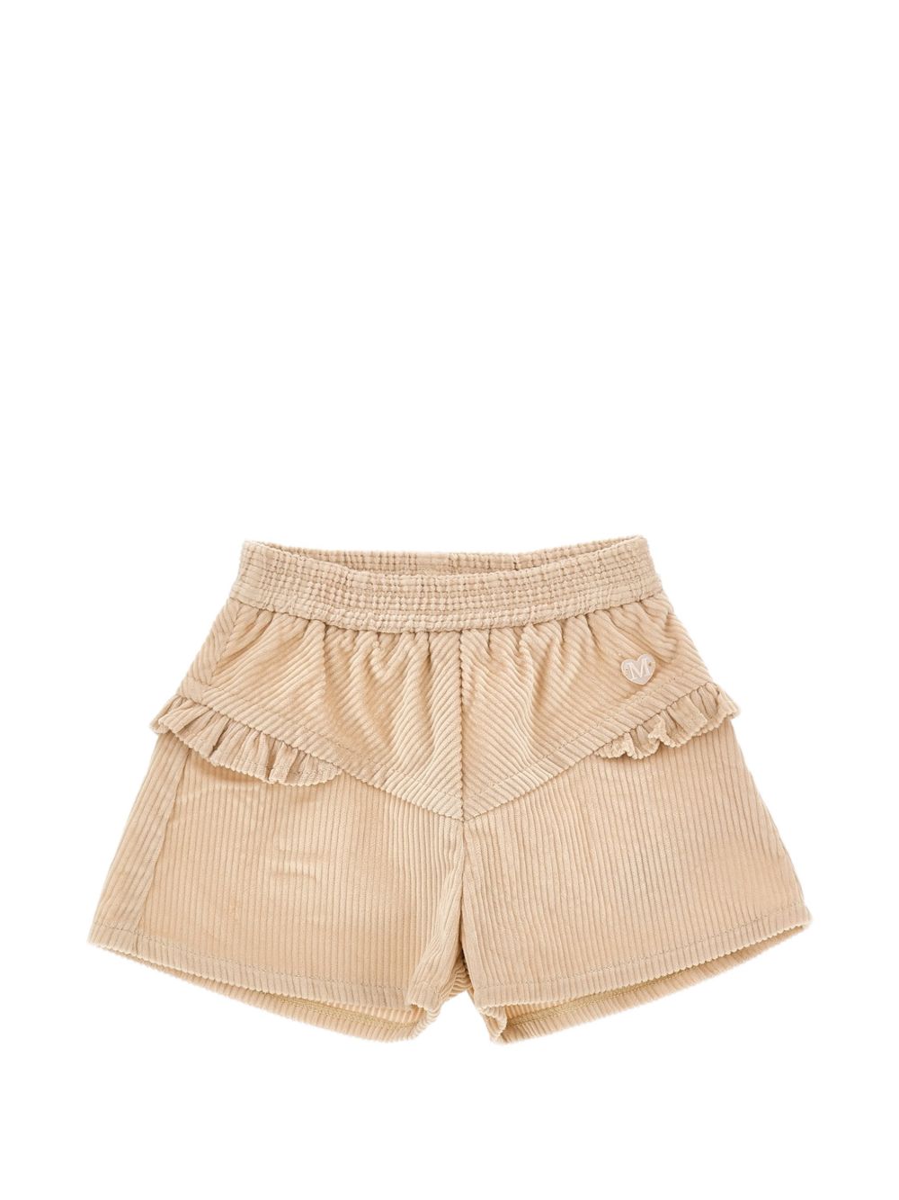 Shorts per neonata Monnalisa in velluto 37H4128852 003M MONNALISA 