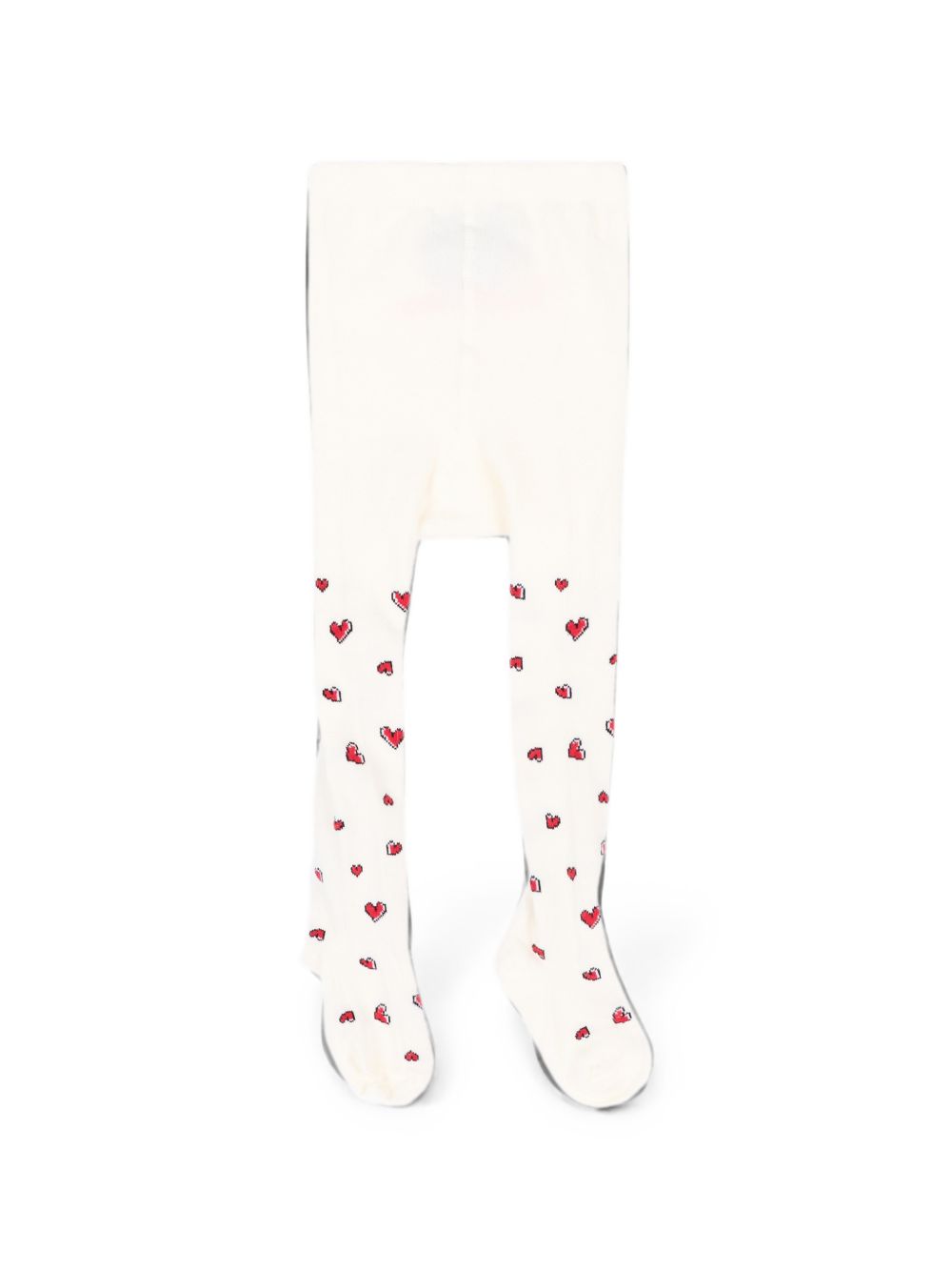 Collant per neonata Monnalisa con cuori 39H0098082 0143 MONNALISA 