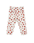 Leggings per bambina Monnalisa con cuori 39H411NP8714 0143 MONNALISA 