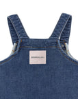 Salopette per neonata Monnalisa in jeans 39H9038042 0055 MONNALISA 