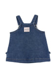 Salopette per neonata Monnalisa in jeans 39H9038042 0055 MONNALISA 