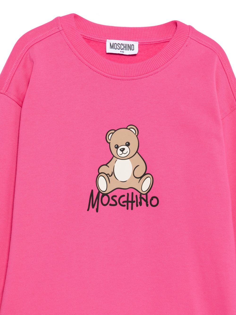 Abito per bambina Moschino Kids con teddy HBV0GYLCA94 51450 MOSCHINO KIDS 