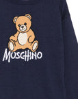 Maglione per bambino Moschino Kids con teddy HMW01ALHE43 40016 MOSCHINO KIDS 