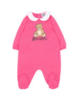 Tutina per neonata Moschino Kids con teddy M5Y037LCA40 51450 MOSCHINO KIDS 