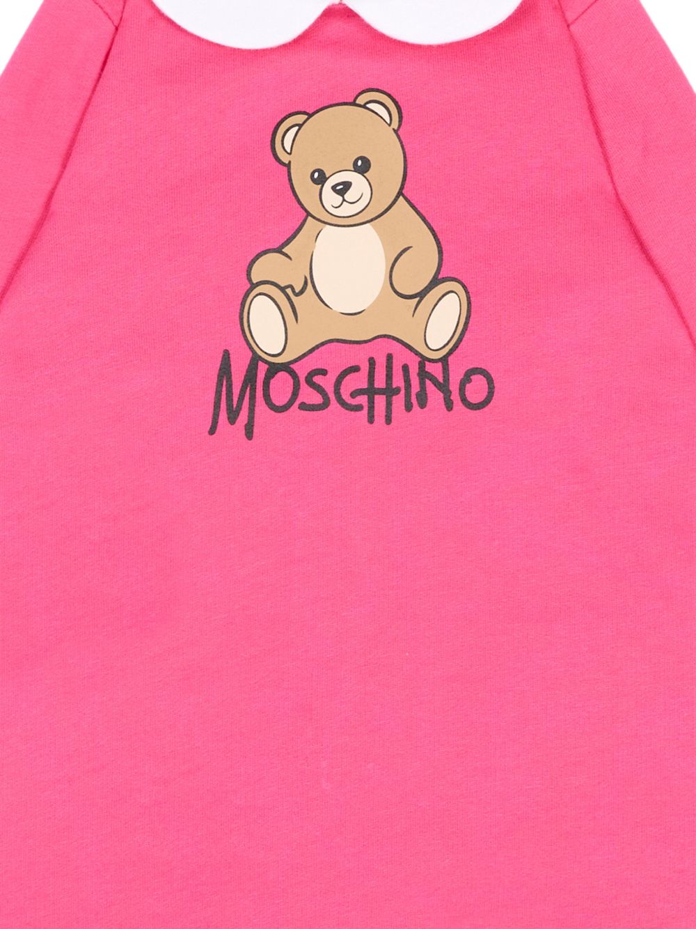 Tutina per neonata Moschino Kids con teddy M5Y037LCA40 51450 MOSCHINO KIDS 