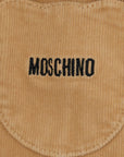 Completo per neonata Moschino Kids con salopette MDK03ILVC02 20351 MOSCHINO KIDS 