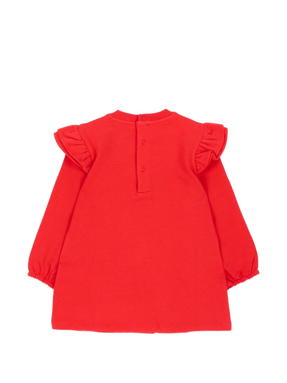 Abito per neonata Moschino Kids con stampa MDV0DPLDA18 50109 MOSCHINO KIDS 