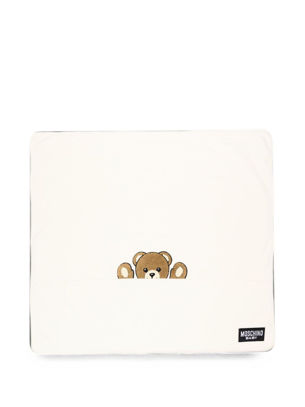 Coperta per neonato Moschino Kids con Teddy MUB00NLCA93 10063 MOSCHINO KIDS 