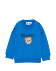 Felpa per neonato Moschino Kids con stampa MUF06HLCA83 40157 MOSCHINO KIDS 