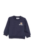 Felpa per neonato Moschino Kids con stampa MUF06JLCA83 40016 MOSCHINO KIDS 