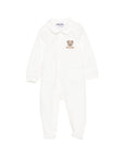 Tutina per neonata Moschino Kids con ricamo MUY09DLCA40 10063 MOSCHINO KIDS 