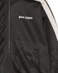 Giacca per bambina Palm Angels Kids con logo F6PAJBJK215 110 PALM ANGELS KIDS 
