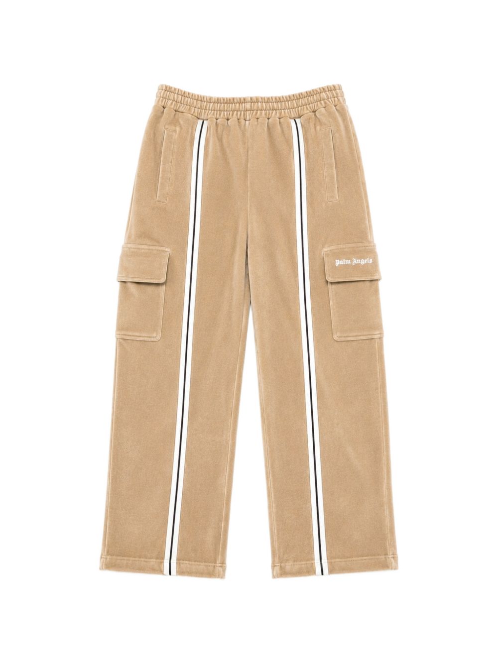Pantaloni per bambino Palm Angels Kids in suede F6PAJBPA129 178 PALM ANGELS KIDS 