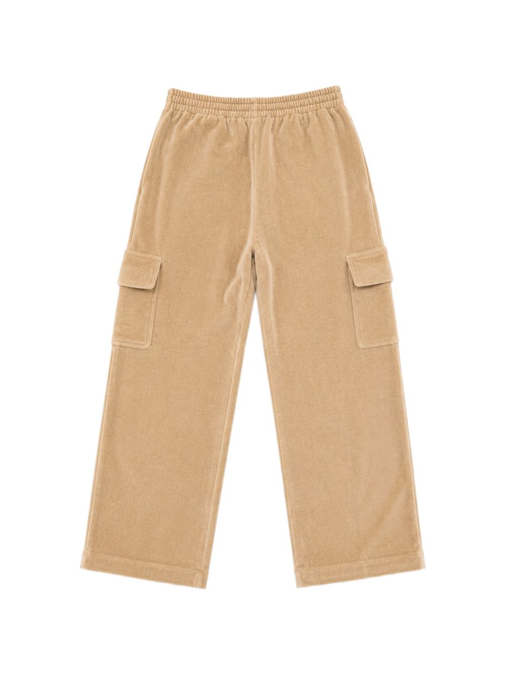 Pantaloni per bambino Palm Angels Kids in suede F6PAJBPA129 178 PALM ANGELS KIDS 