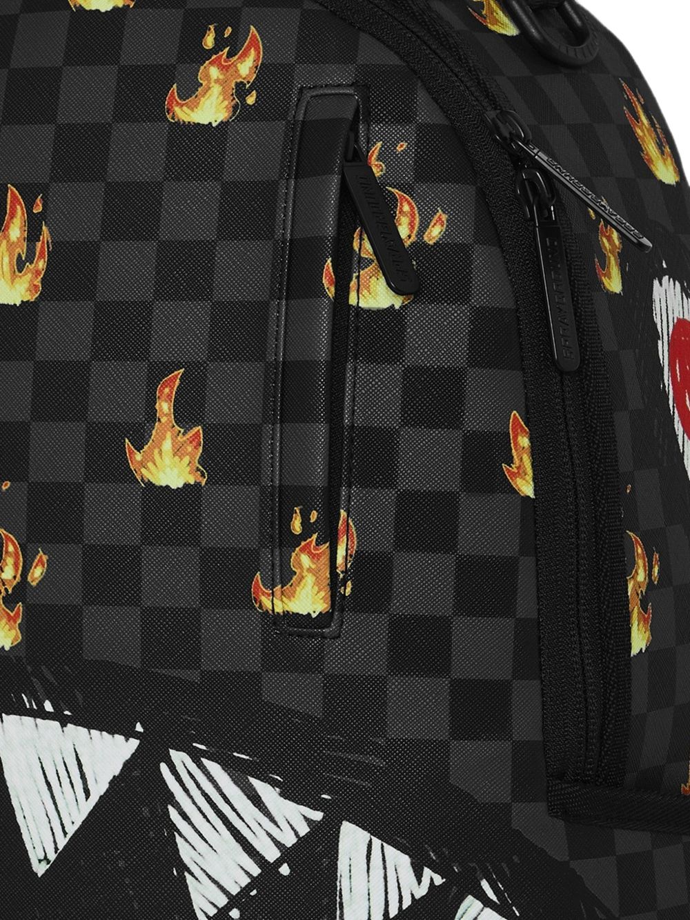 Zaino unisex Sprayground Kids Scribble Fire Check 910B8730 NSZ SPRAYGROUND KIDS 
