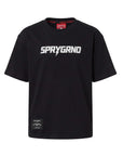 T-shirt per bambino Sprayground Kids con logo SPY1512 BLK SPRAYGROUND KIDS 