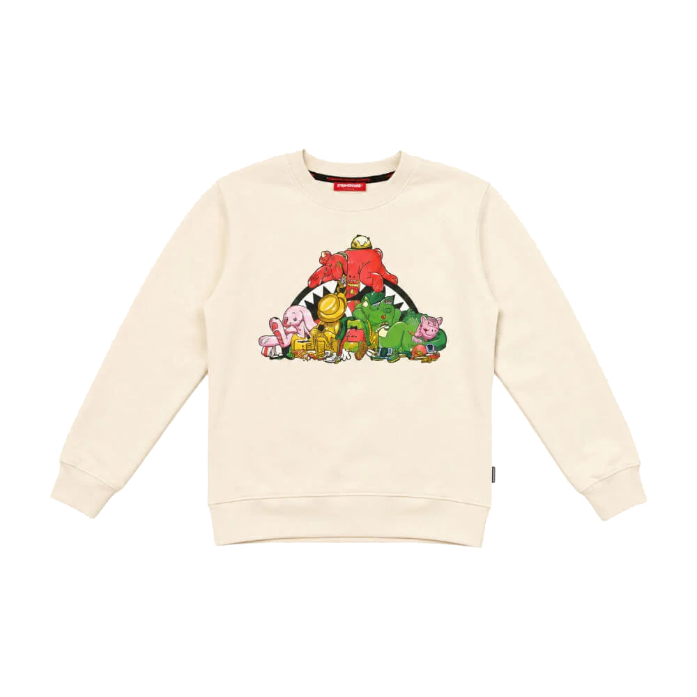 Felpa per bambino Sprayground Kids con stampa SPY1537G IVO SPRAYGROUND KIDS 