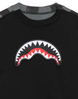 Felpa per bambino Sprayground Kids shark SPY1540G BLK SPRAYGROUND KIDS 